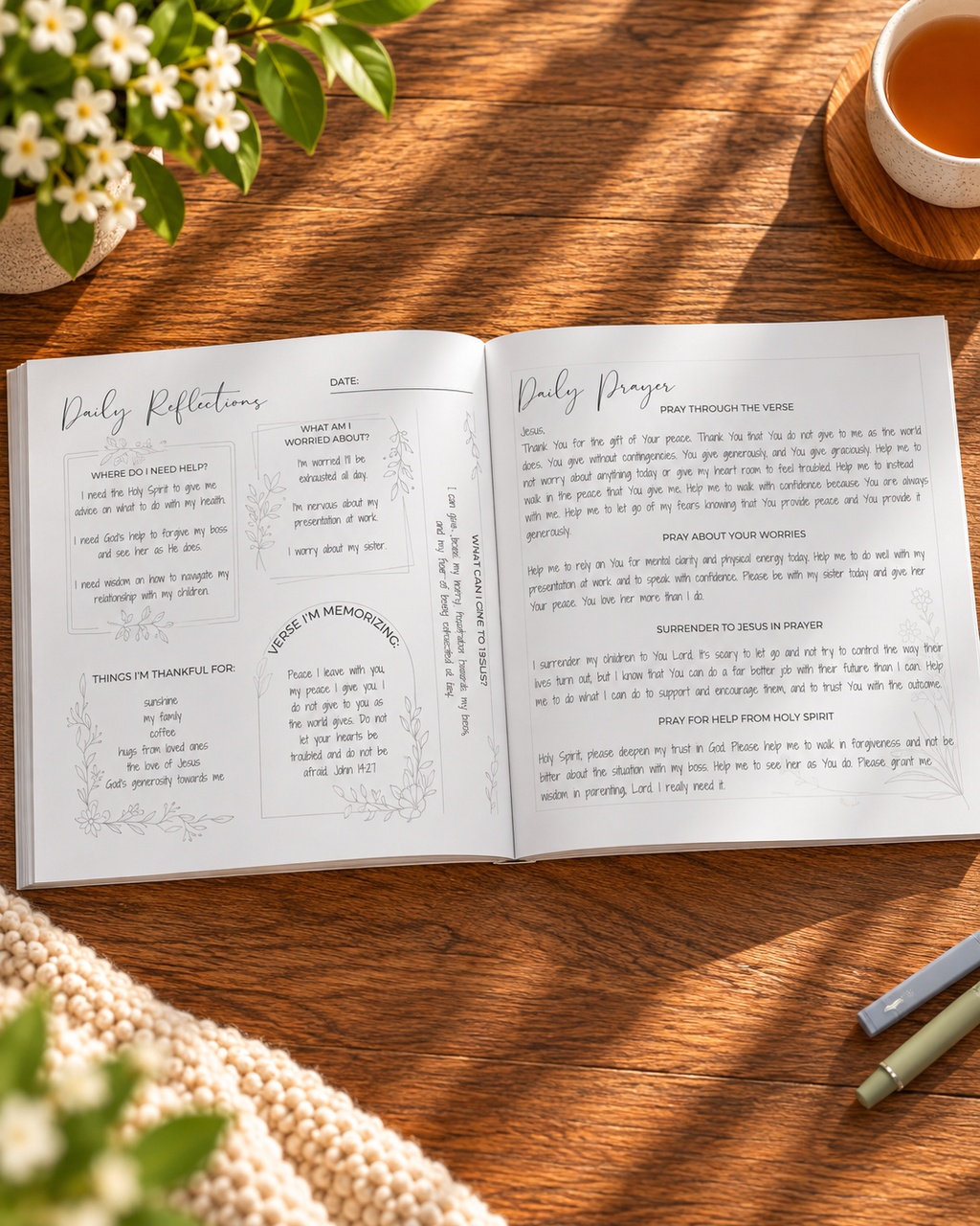 Reflections Prayer Journal